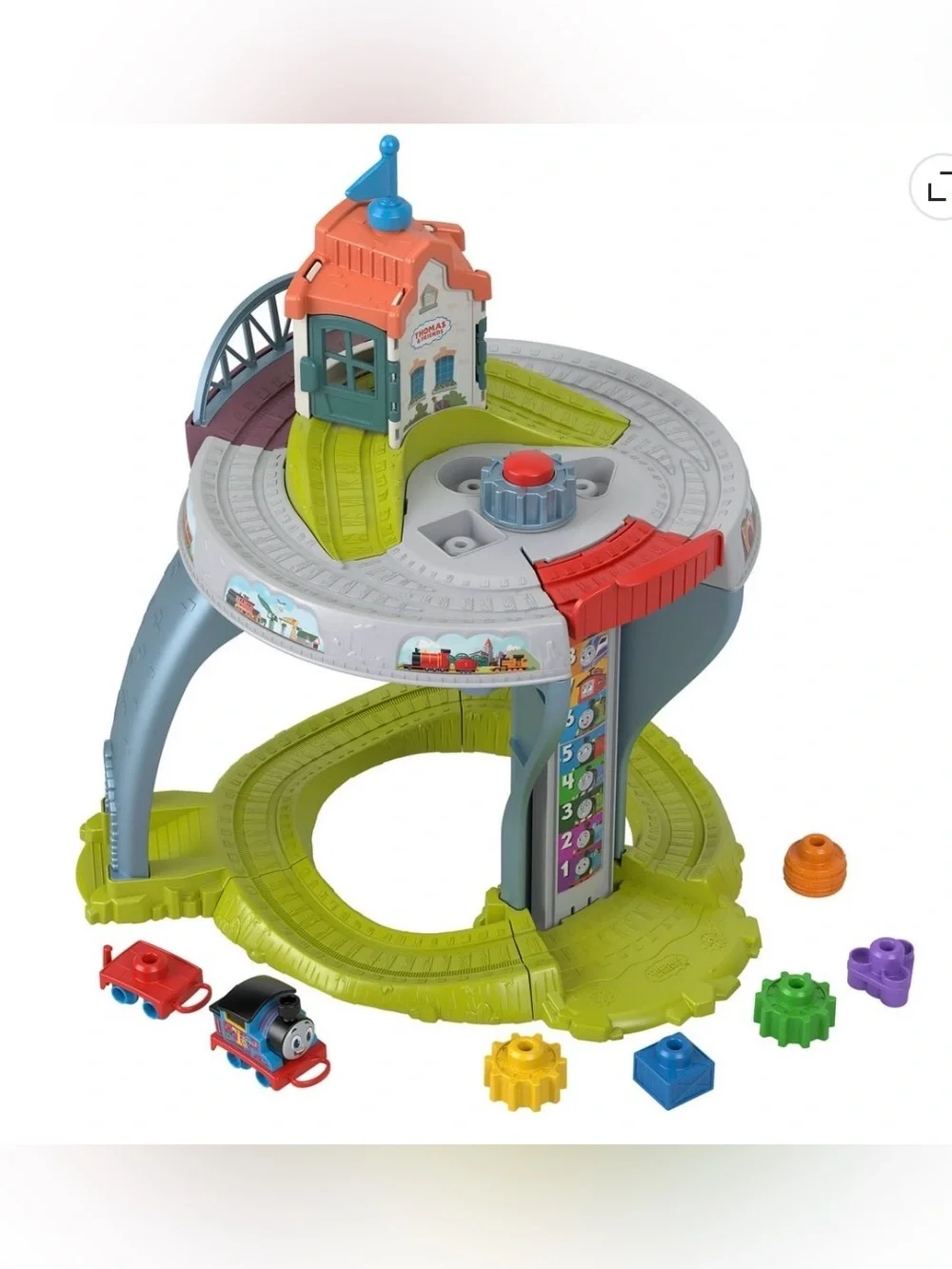 Thomas & Friends My First Train Table Playset - Blue & Green big box